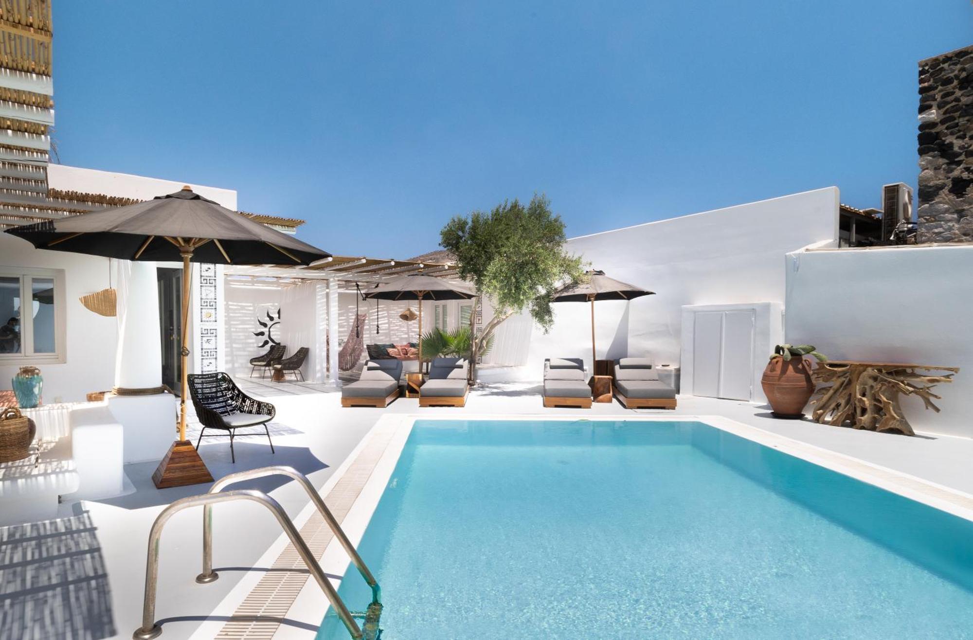 Frati Villas Beachfront Периволос Екстериор снимка