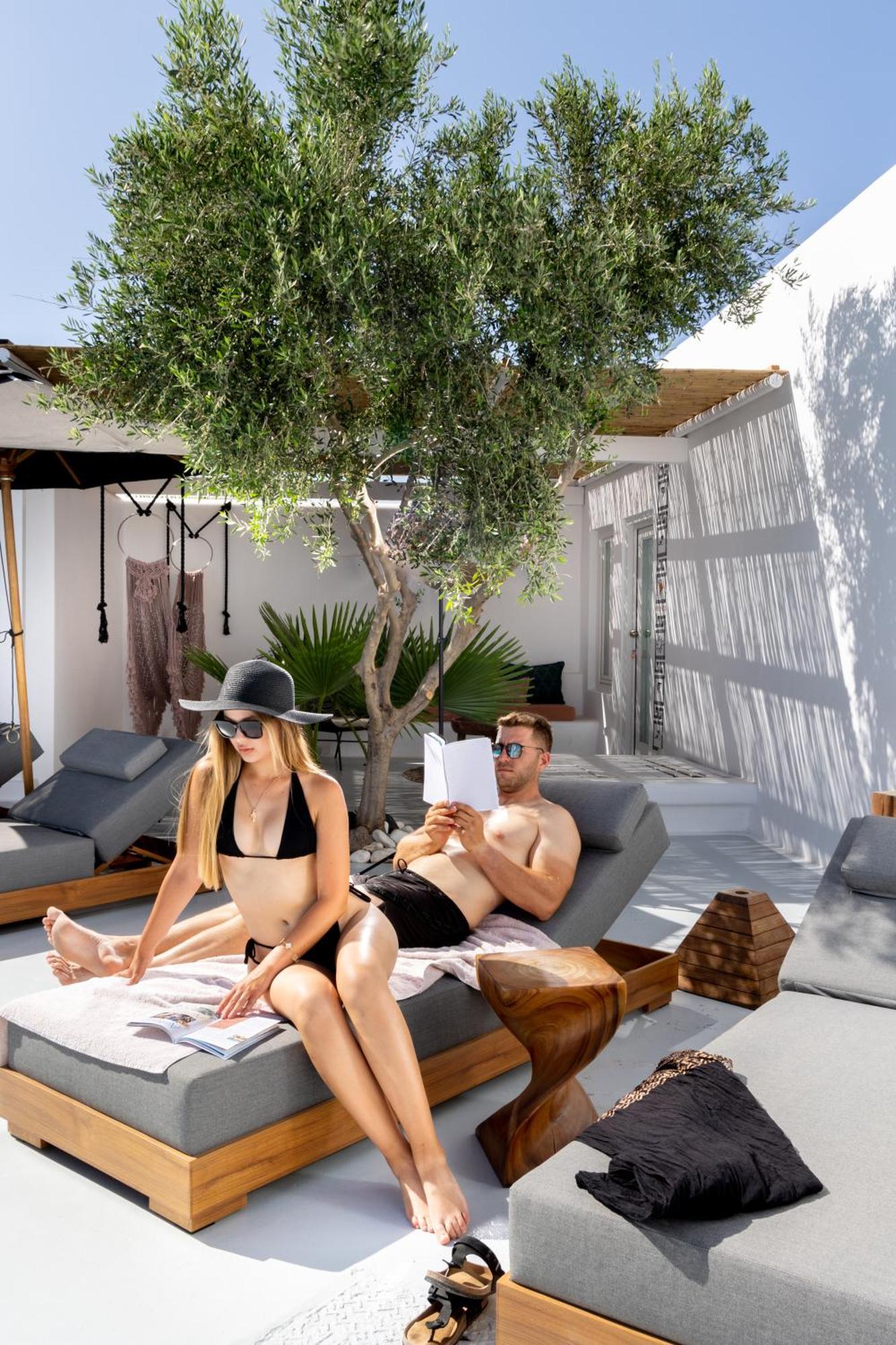 Frati Villas Beachfront Периволос Екстериор снимка